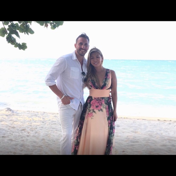 🆕 Floral Print Graceful Chiffon Dress - Picture 4 of 4